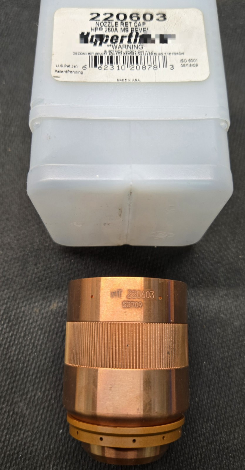220603 Bevel Nozzle Retaining Cap