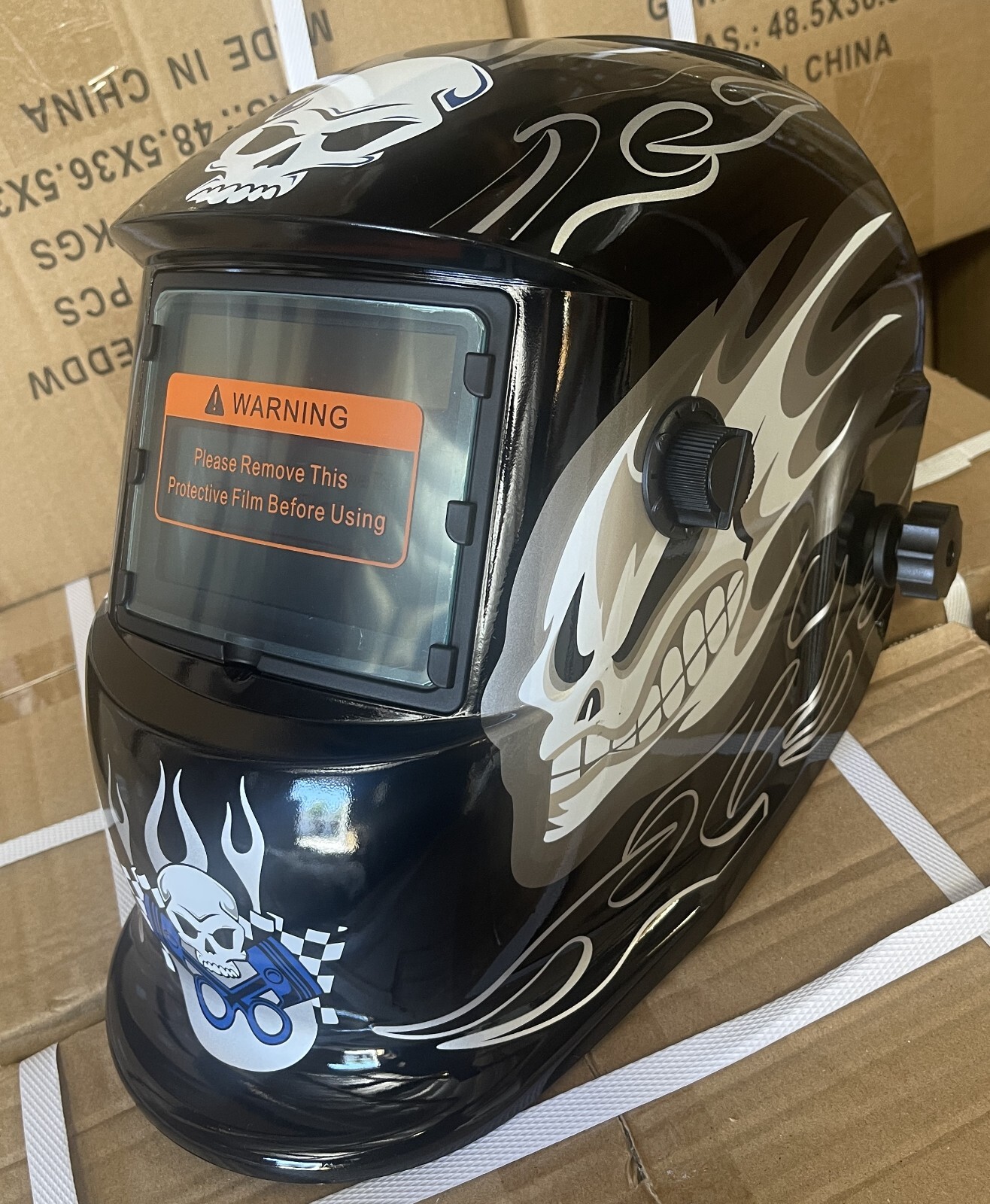 WTHL true color Auto Darkening Welding Helmet Arc Tig Mig Mask Grinding Welder