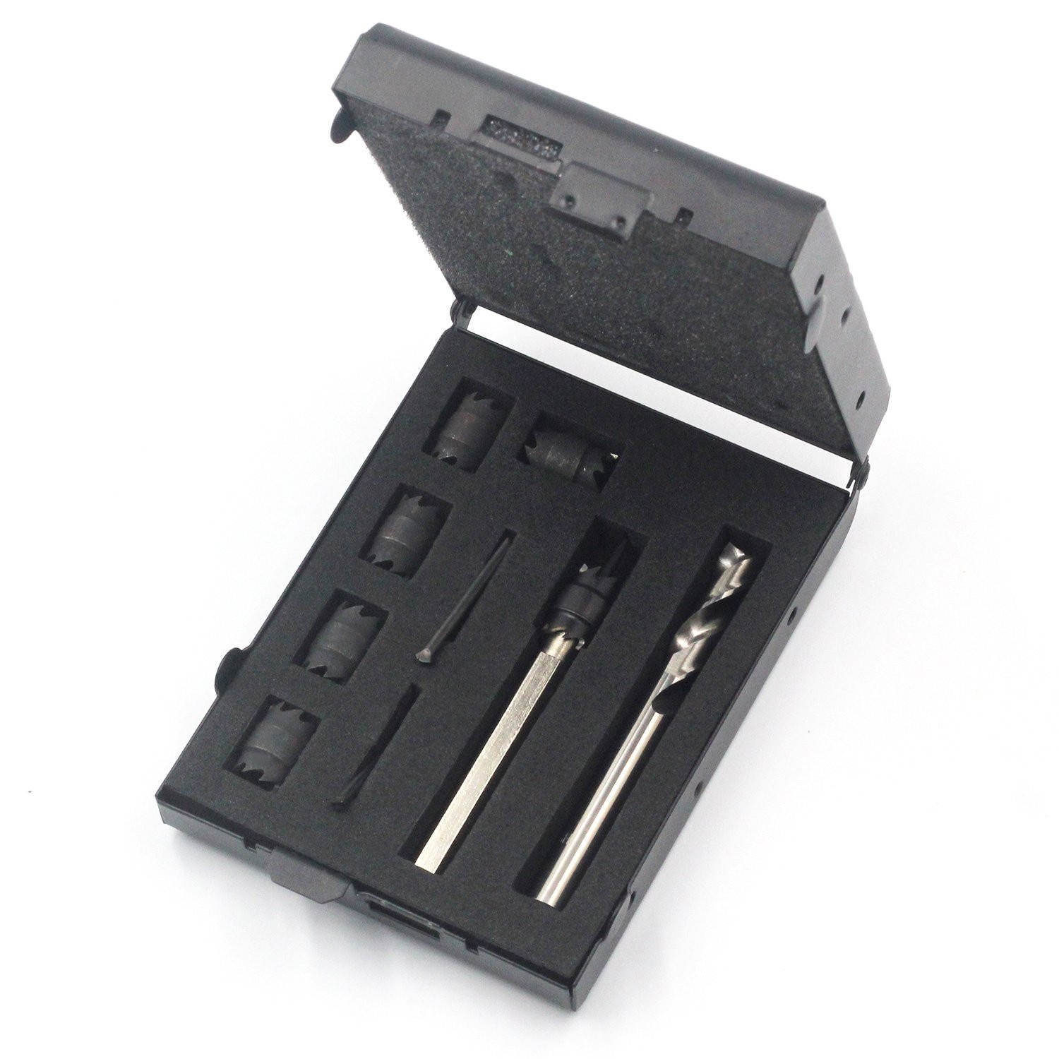 Spot Weld Cutter, Sheet Metal Hole 9.525 millimeters, black, silver