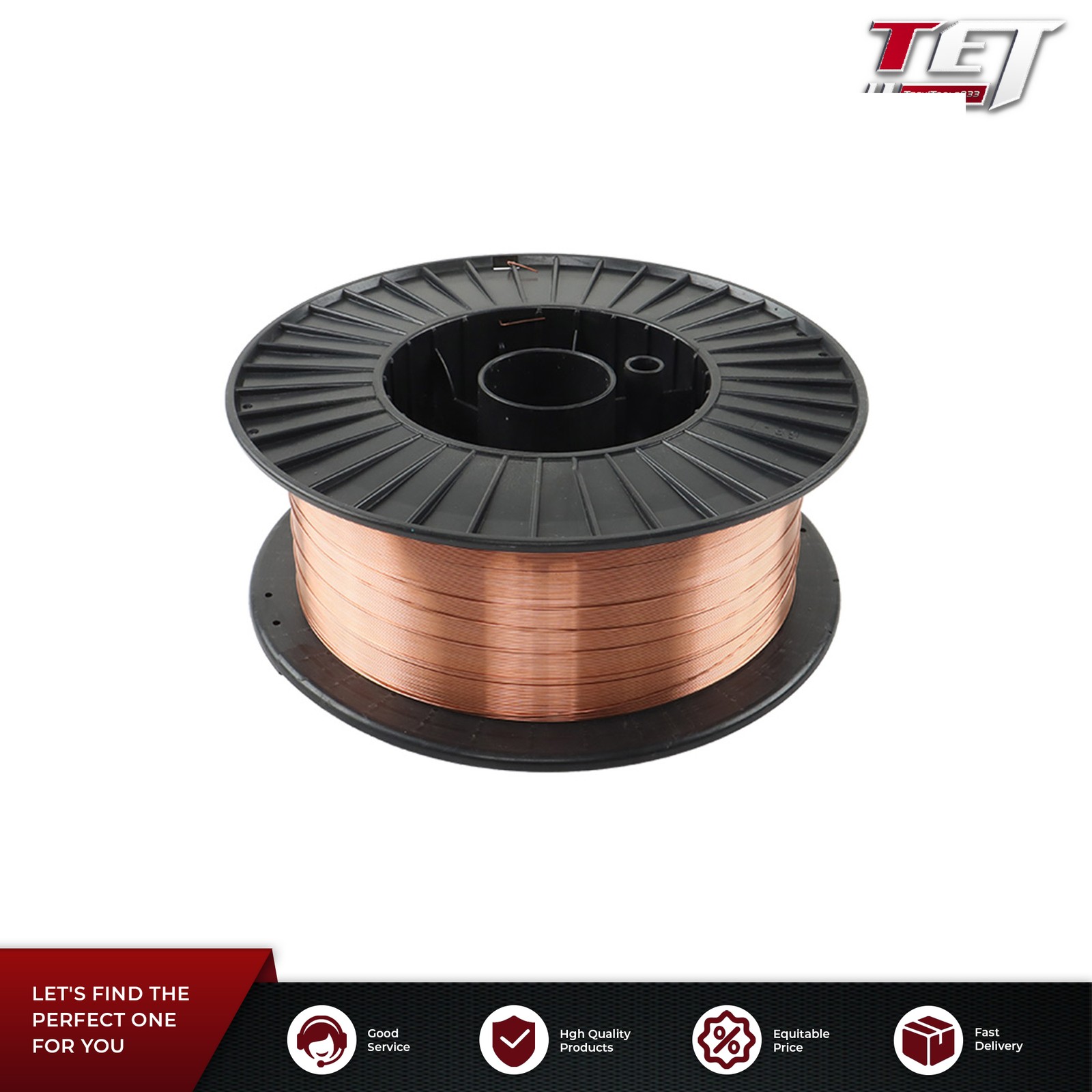 Mild Steel MIG Welding Wire – 33 Lbs Roll USA ER70S-6 .035″ (0.9 mm)