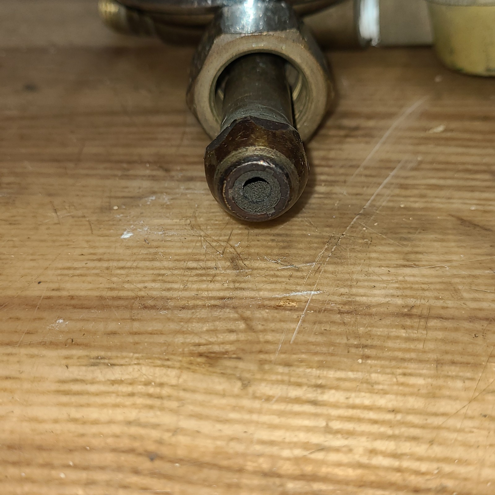 Harris Acetylene Gas Regulator Model No. 25-15 CGA-300 For Parts Repair
