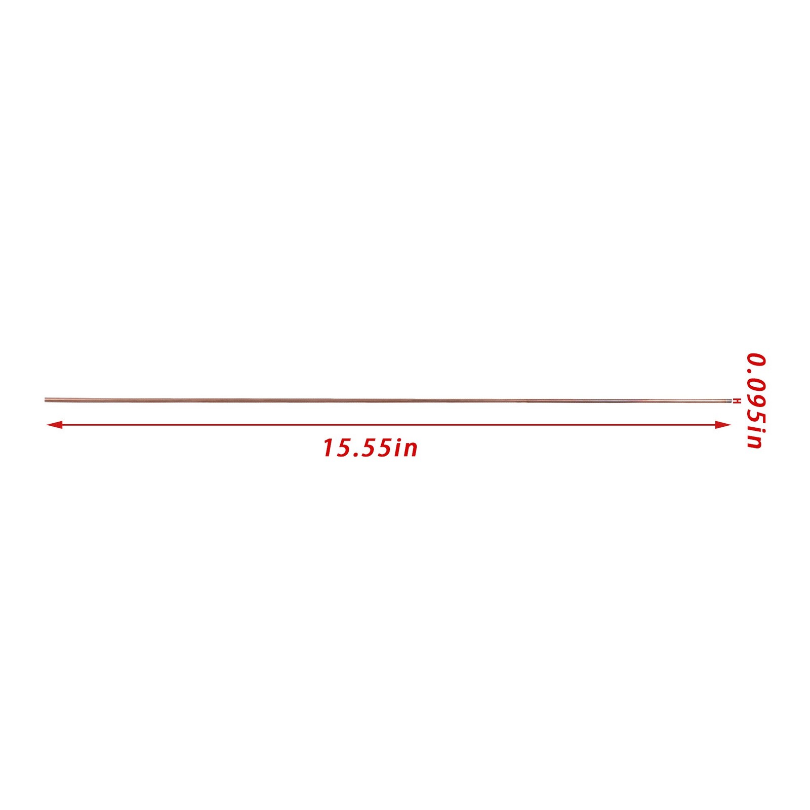 ER70S-6 Mild Steel TIG Welding Rods 3/32″ x 16″ 2 lbs TIG Filler Rod