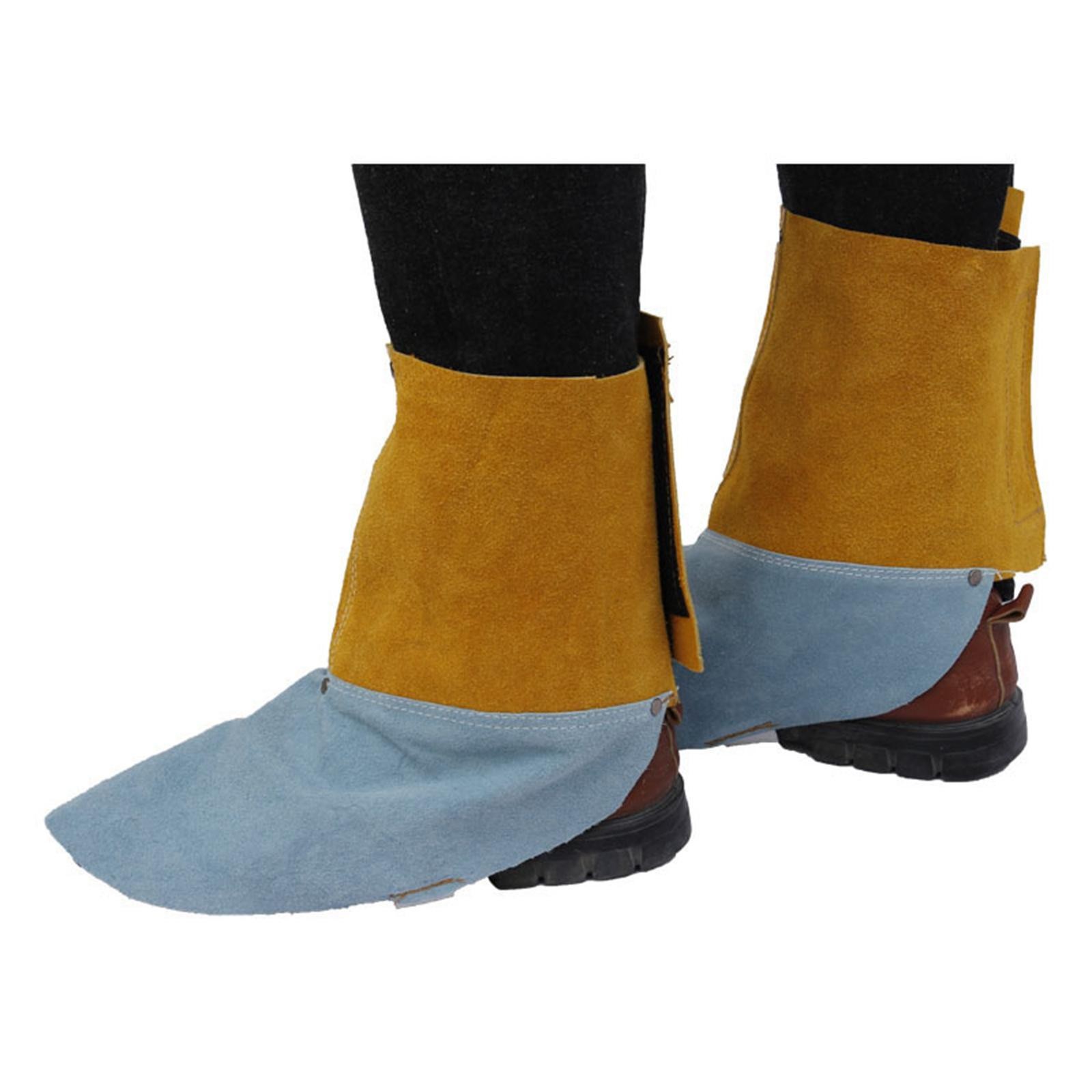 Welding Spats Abrasion Resistant Anti Slip Reinforced Welding Shoe Covers