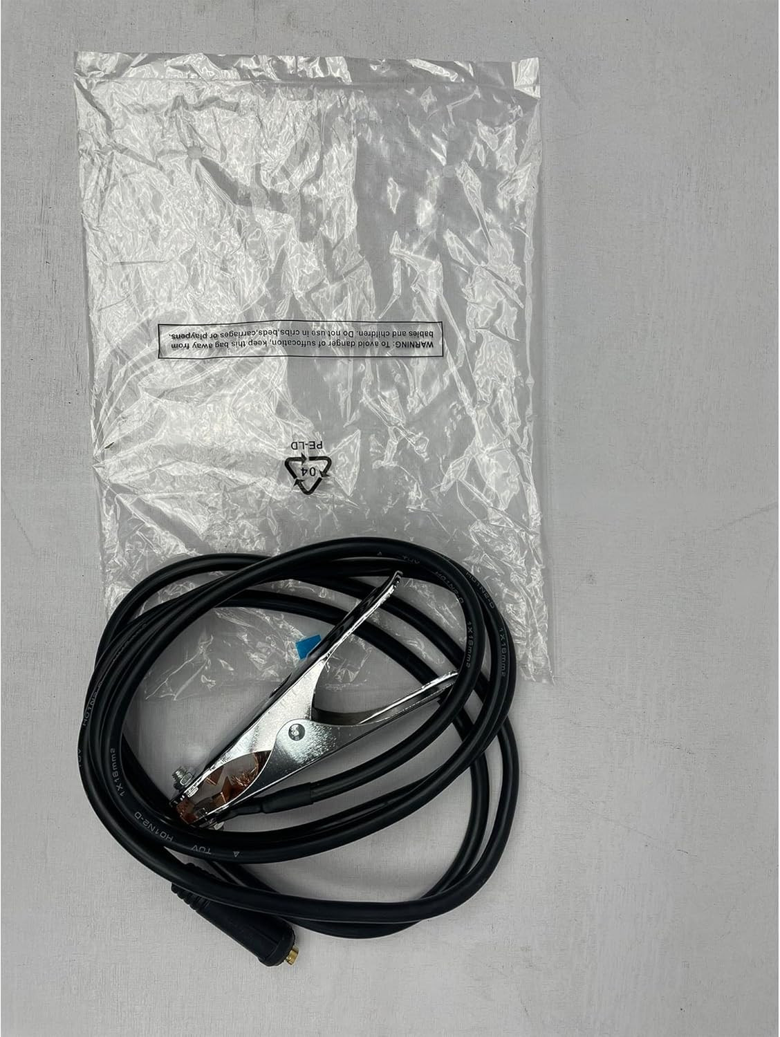 200A Welding Electrode Holder with 3m Cable Assembled Welder Ground Earth Clamp