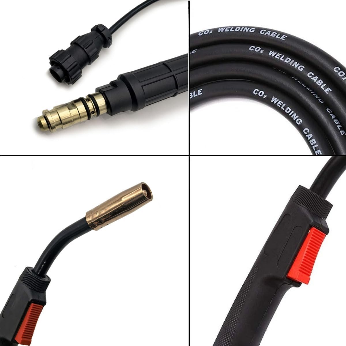 15ft 4.5M Mig Welding Gun fits Lincoln Magnum 100L K530-6 & parts kits
