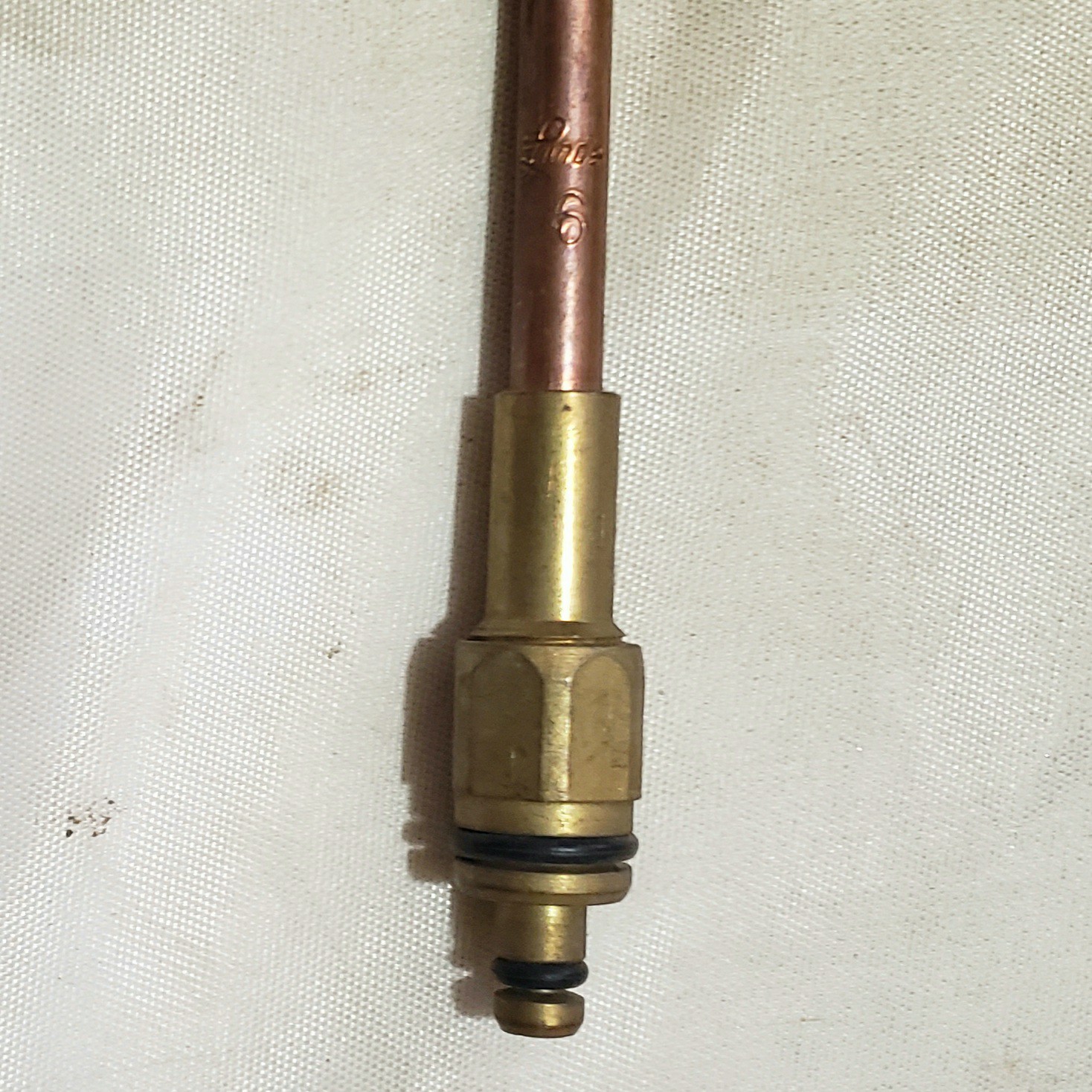Linde W-200 #6 Brazing Welding Torch Tip Head Nozzle W-25 Purox ESAB Oxweld