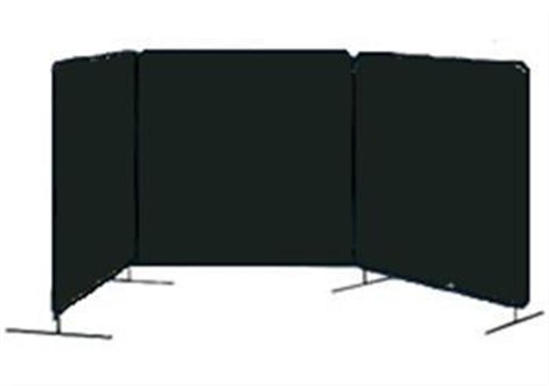 Tillman 6023464 6×4 ft Green Vinyl Welding Curtain with Frame