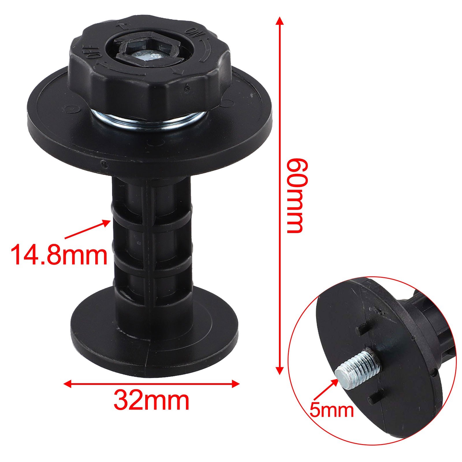 Compatible European Style Spool Shaft Holder for Welding Machine Wire Feeder