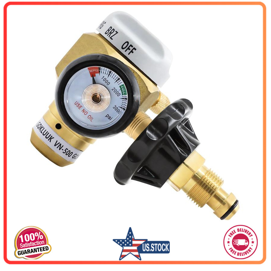 Nitrogen Meter Control Design Hybrid VN-500 Valve Regulator Purge Nitro and Flow