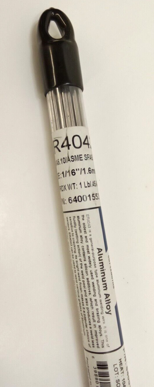 Radnor 64001553 ER4043 1/16″ X 36″ Aluminum Alloy TIG Welding Rod 1 Tube
