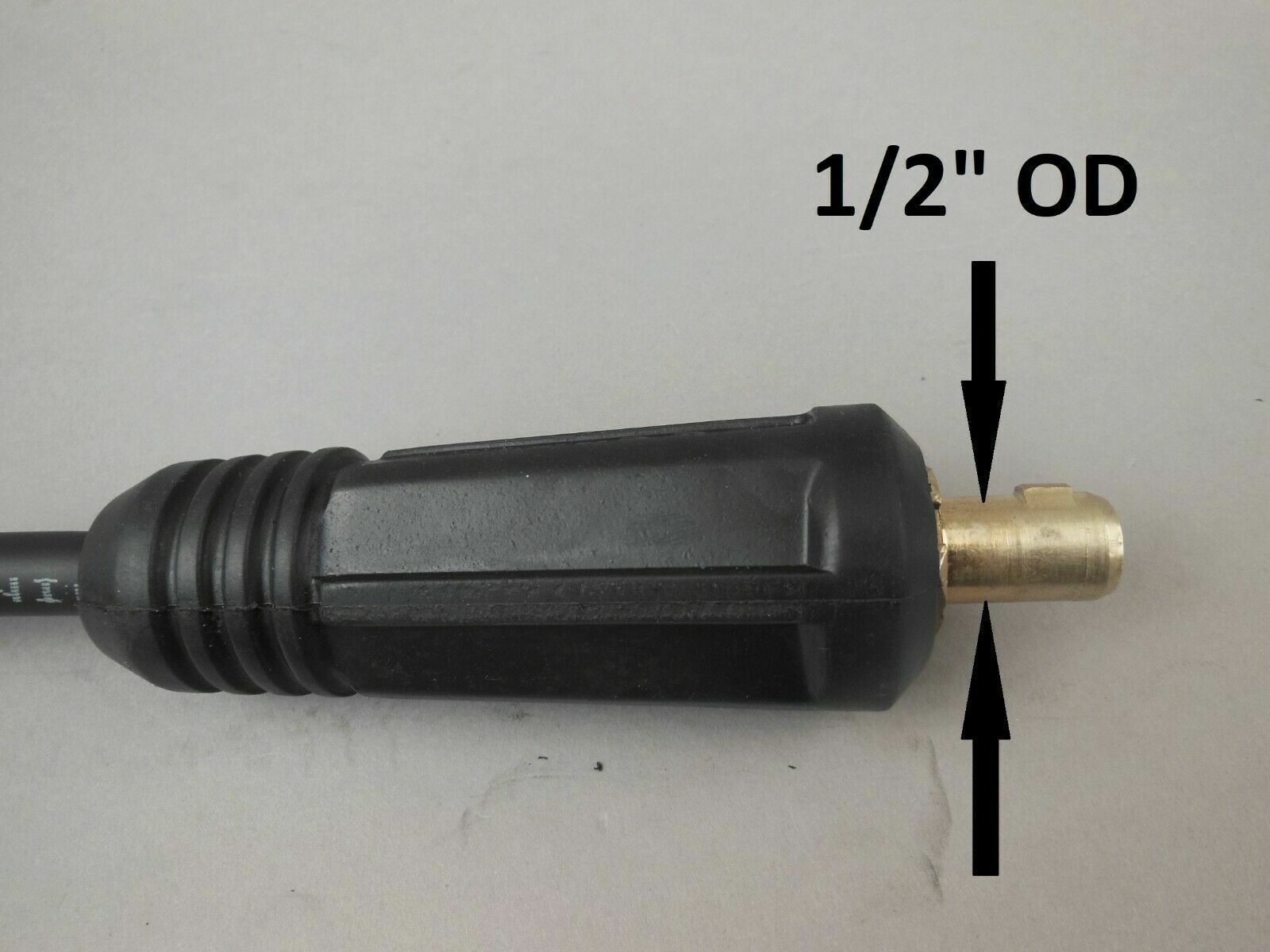 10′ HTP Ground Clamp Miller Lincoln Esab Everlast 35 Dinse #2 AWG Made in USA