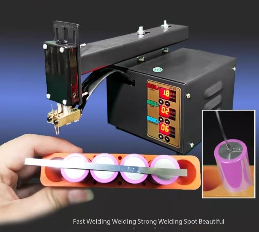 Compact Handheld 18650 Battery Pack Spot Welding Machine for Household Use