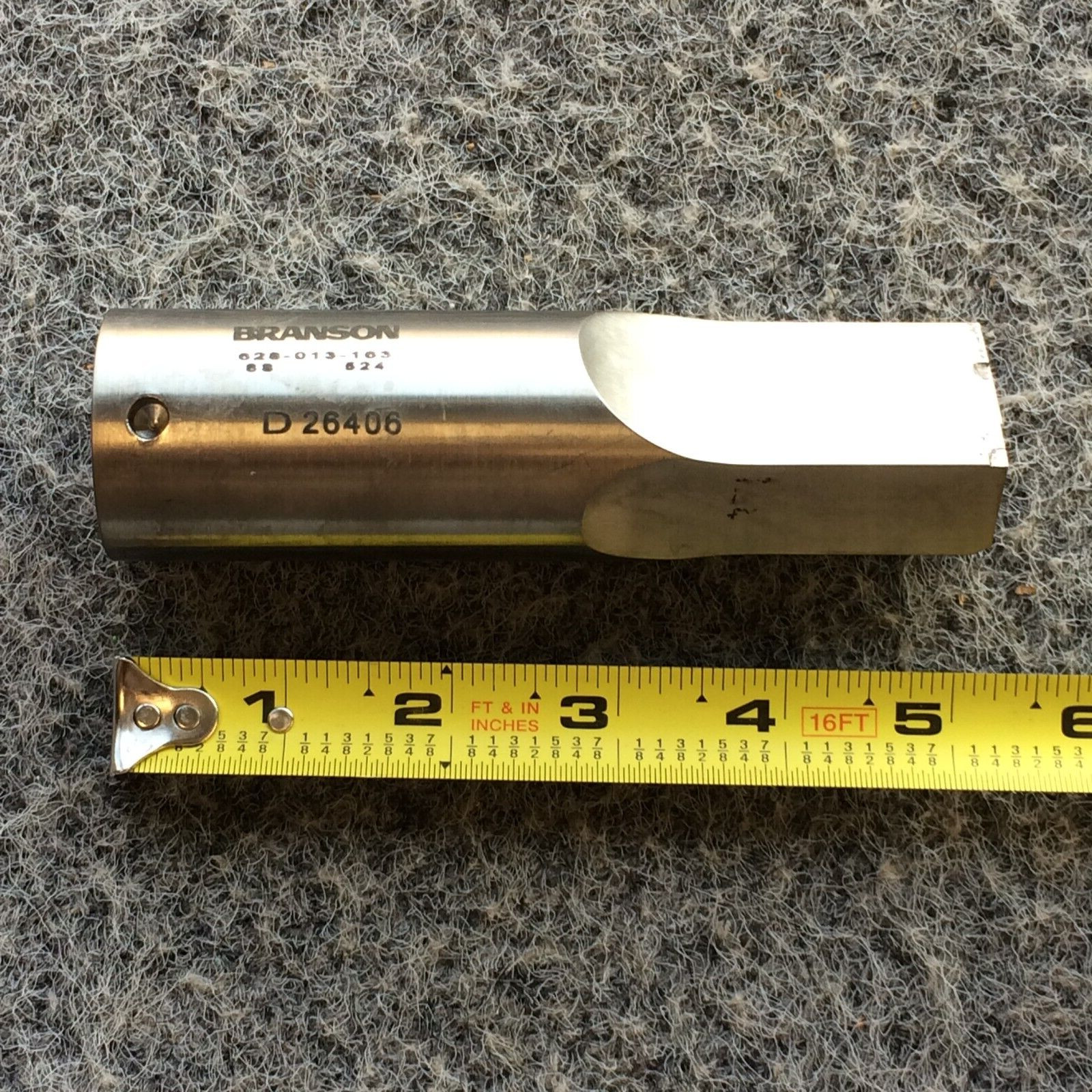 Branson Ultrasonic Welding Horn 628-013-163 D26406
