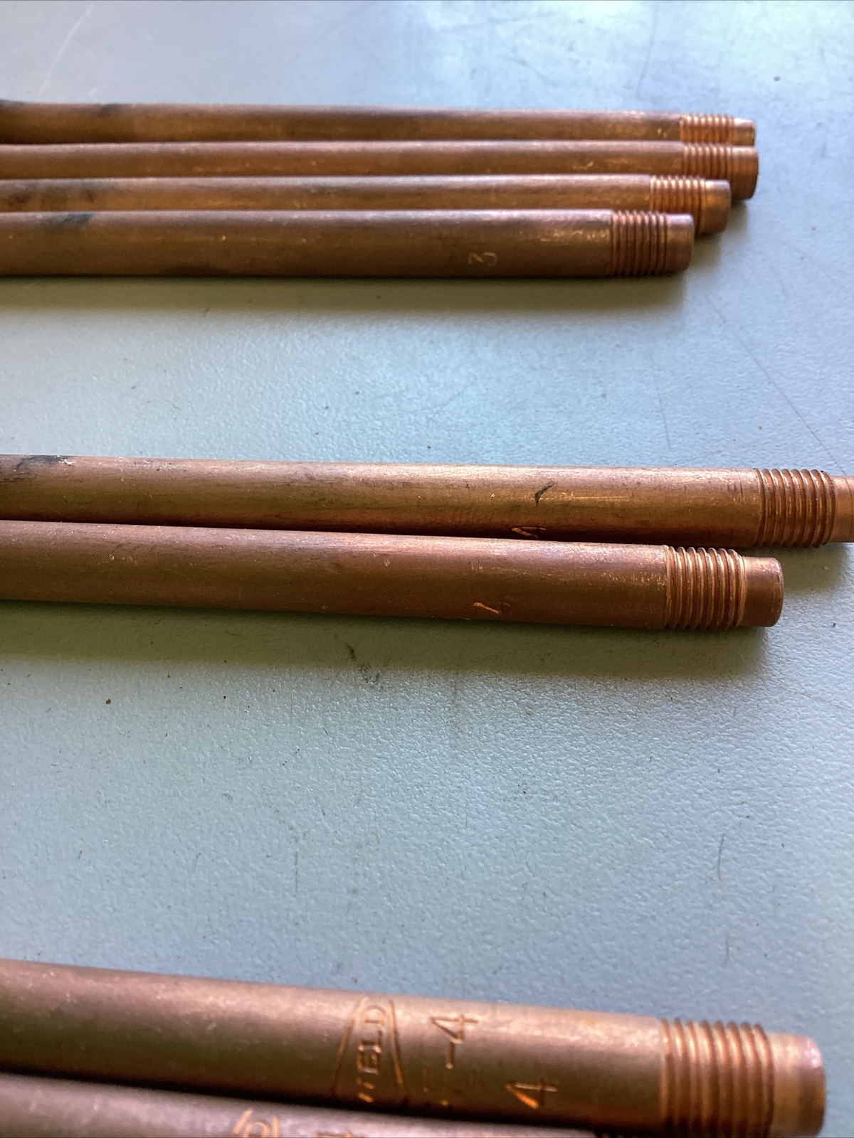 lot of 10 uniweld type 13 type 4 #4#3 brazing weld torch tips