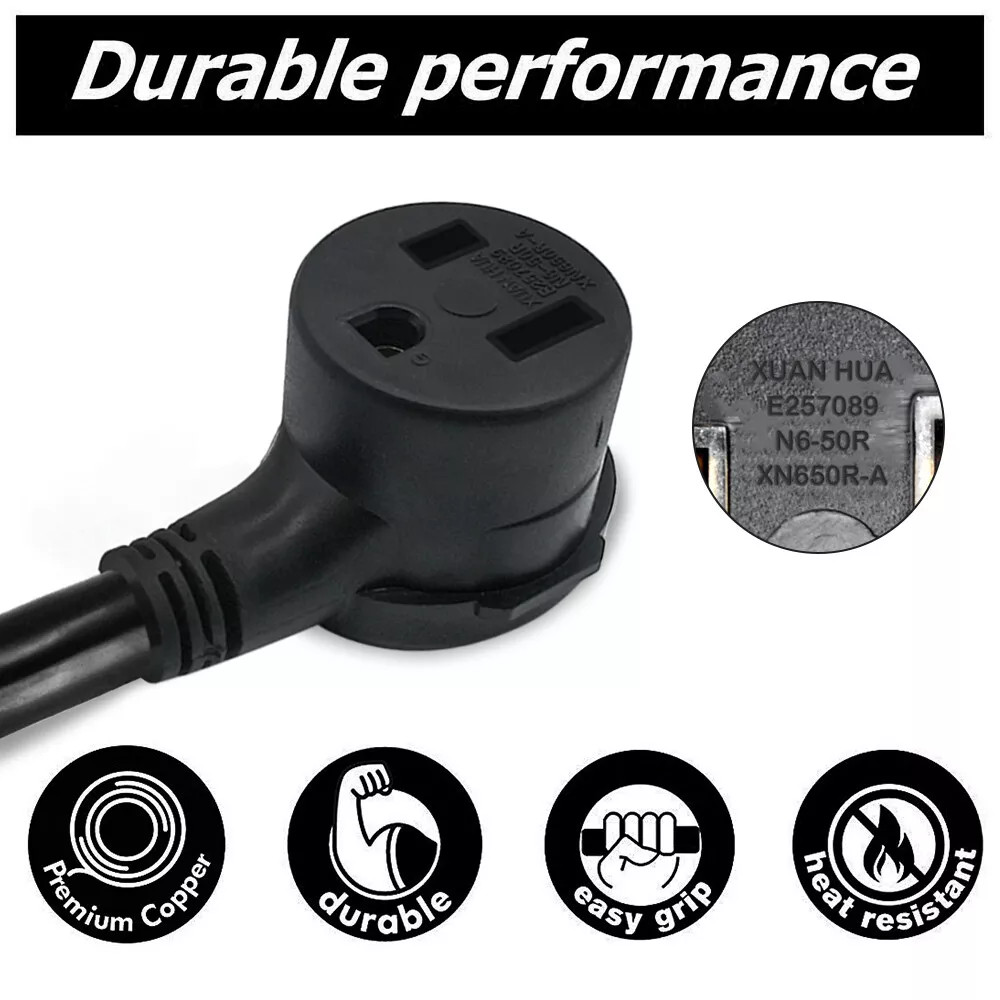 110V to 220V TIG MIG Welder Converter Cord Adapter 14AWG Converter Cable Adapter