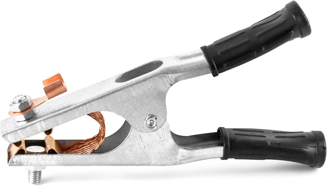 Copper Welding Ground Clamp, 4 Pack – Electroplated Earth Clip for Manual Welder