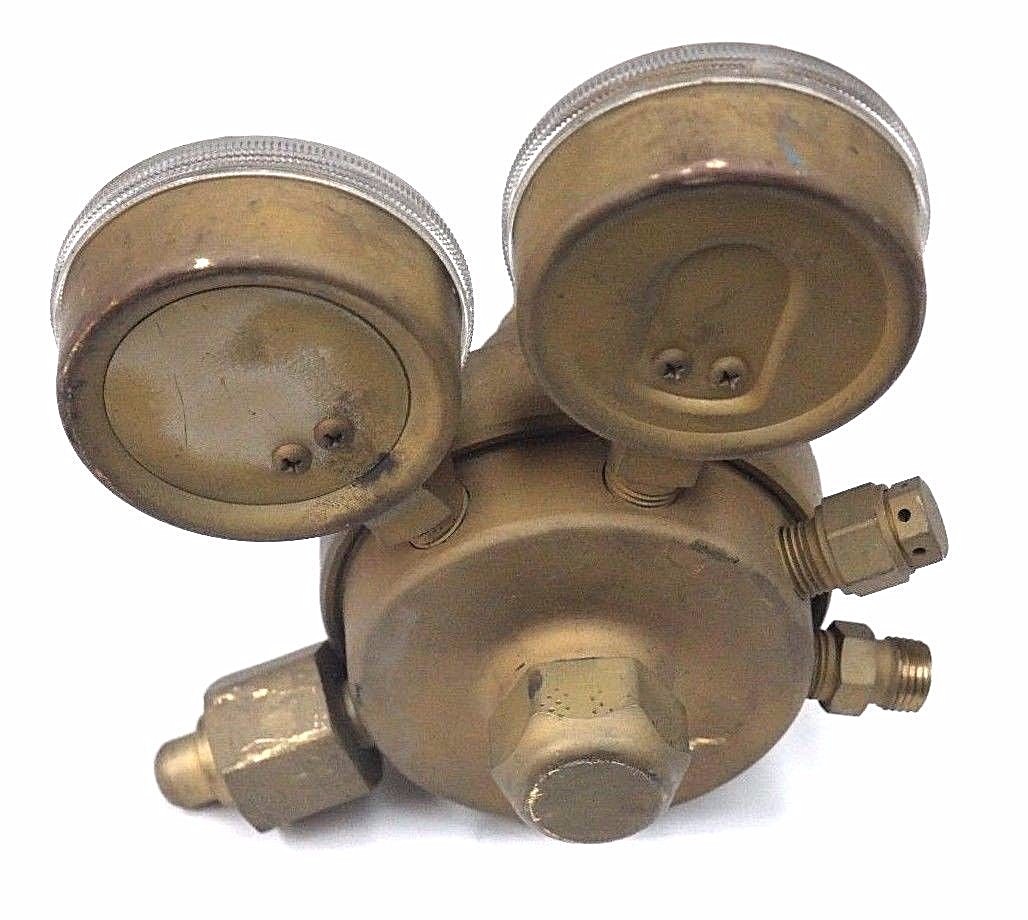 VICTOR EQUIPMENT SR400D REGULATOR 2372958 W/ GAUGES