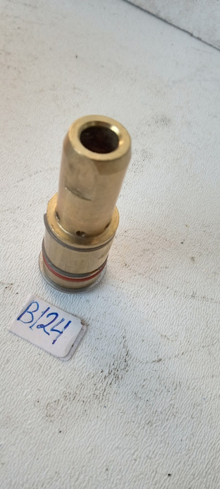 BERNARD 4635 GAS DIFFUSER HEAD ASSEMBLY 600A LONG TIP MIG GUN TIP 5PCS