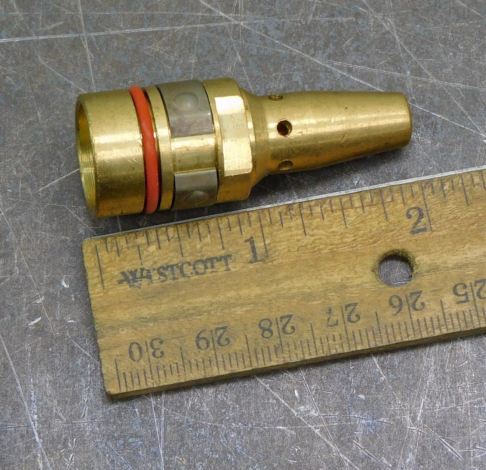 Tregaskiss TOUGH LOCK 404-14 Retaining Head Slip-On Single Taper Lot of Four (4)
