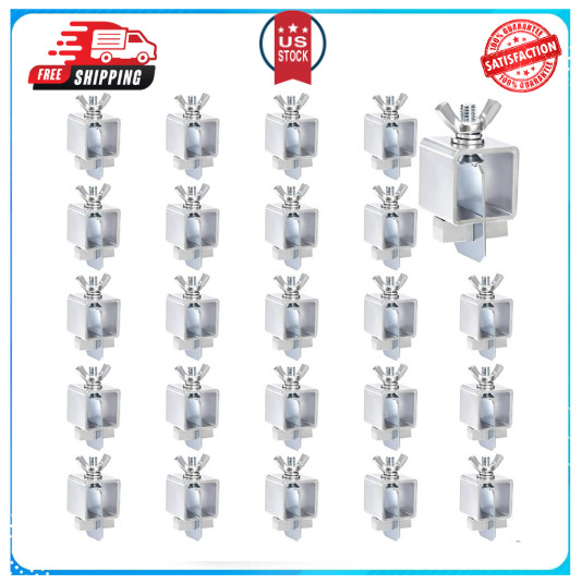 24 Pcs Butt Welding Clamps, Sheet Metal Welding Clips, Auto Body Panel Clamps