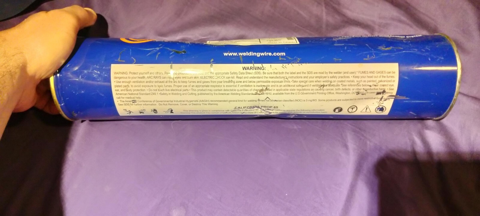 Sealed Can Stainless Steel Welding Rod Electrode E309L-16 1/8″ 10# 10lb