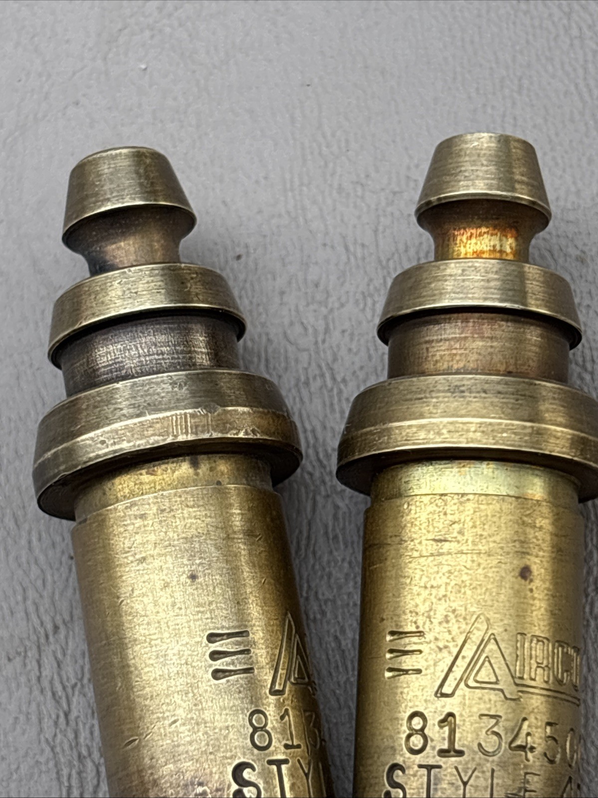 AIRCO CUTTING TORCH TIP LOT Of (4) #45-0 (2x), 45-1 & 164-0