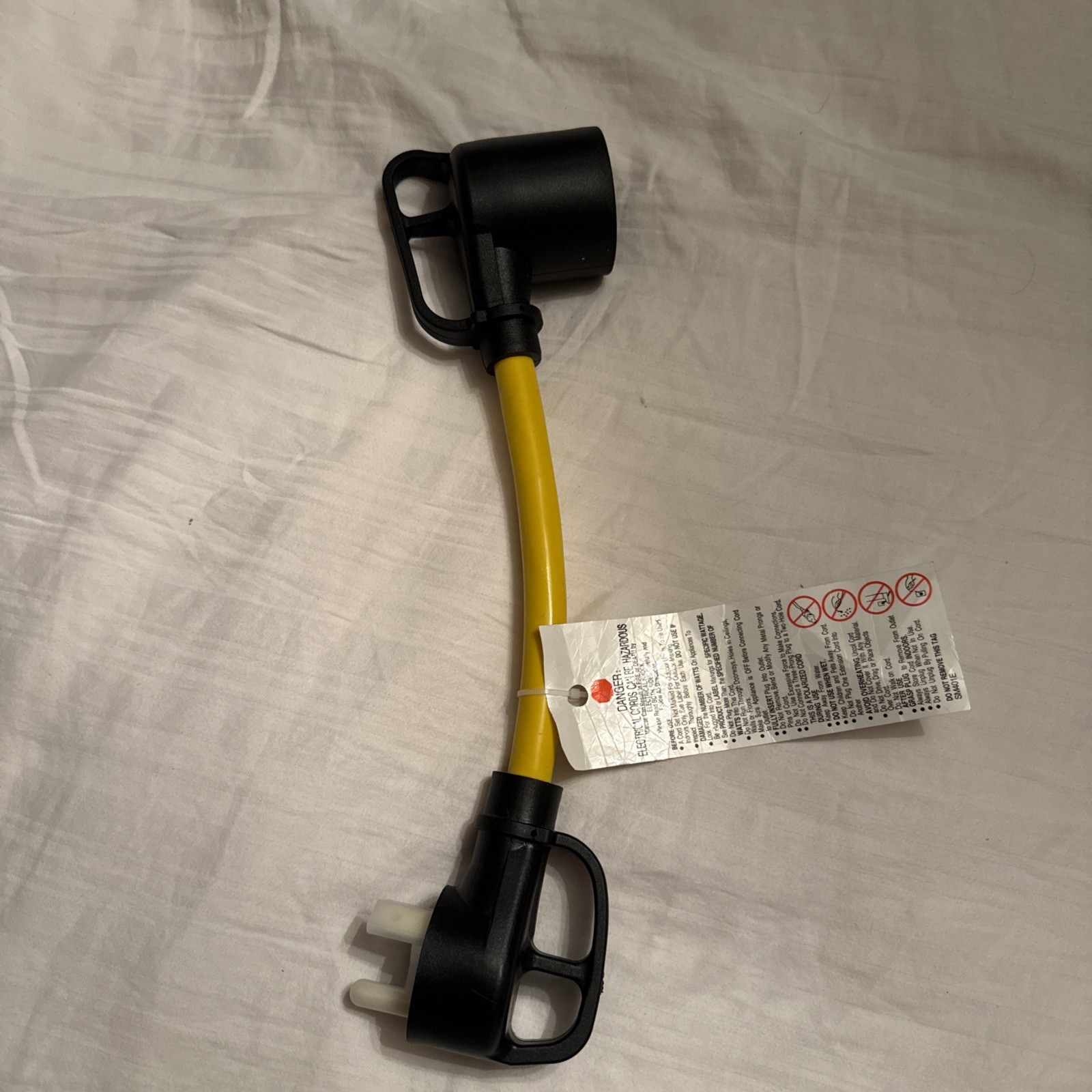 Welder Adapter Cord,Nema 14-50P Male to 6-50R Female,Rv Plug 50 Amp 4 Prong to 3