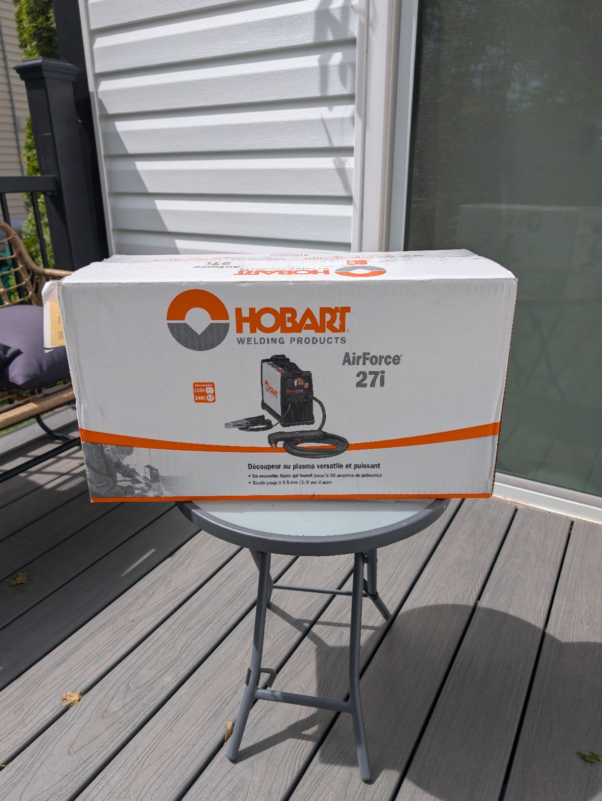 Hobart AirForce 27i Plasma Cutter With Multi-Voltage Plug, Inverter, 120V/240V,