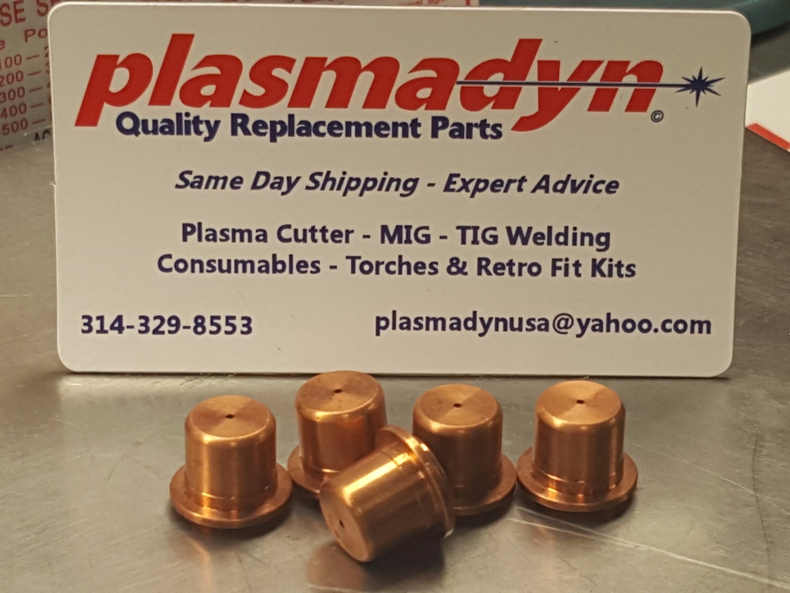 5 x 120282 50A Nozzle 020395 H020395 Century/Solar PAC 120 *US FAST SHIP*