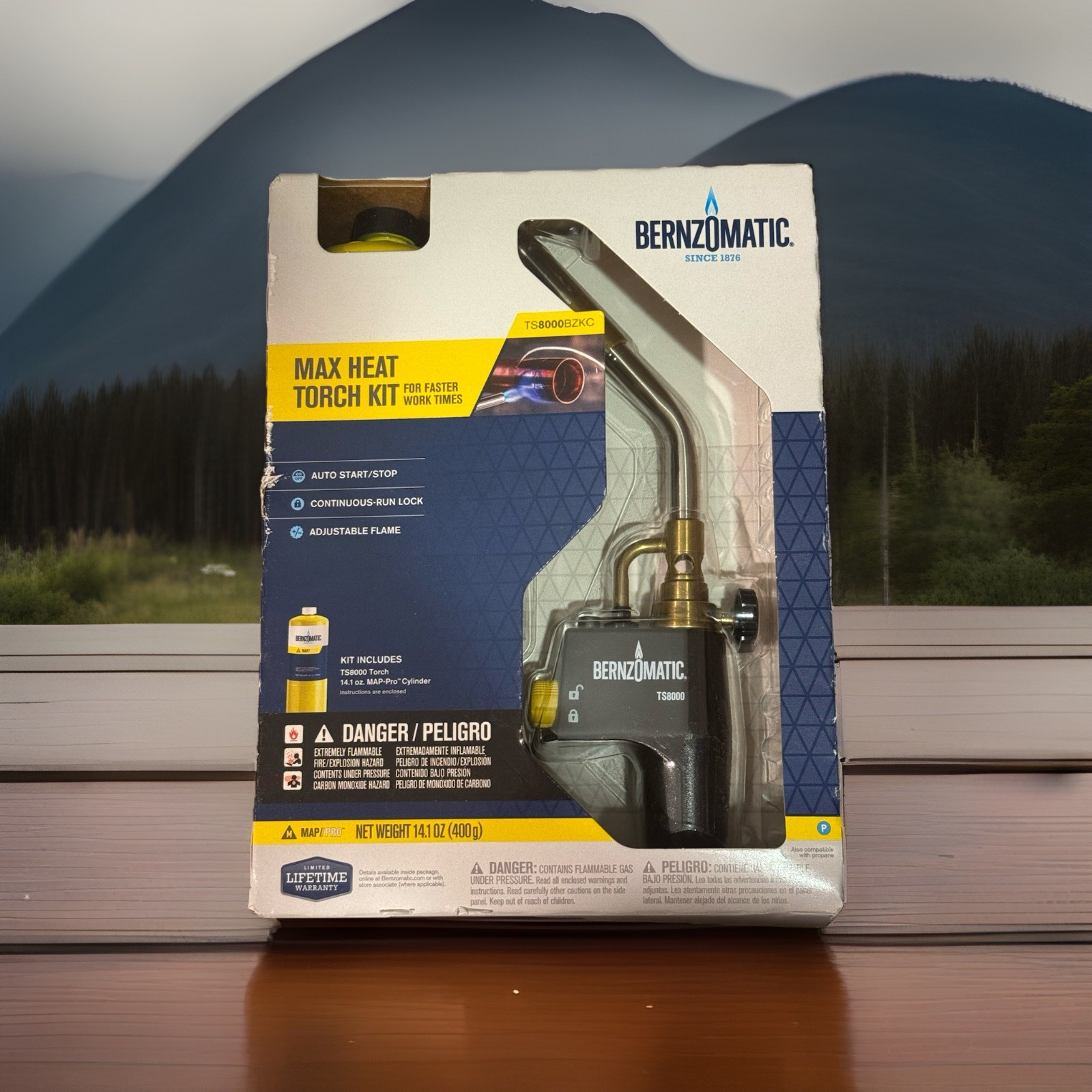 BERNZ-O-MATIC TS8000BZKC Max Performance Torch