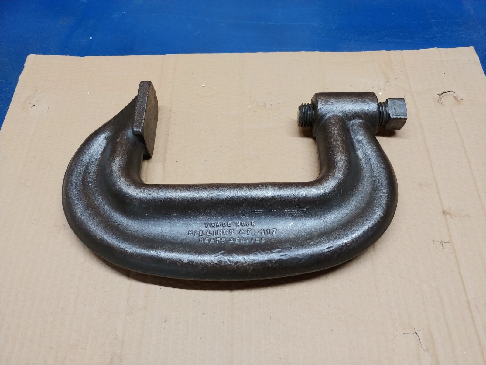 BILLINGS 6 in Bridge Clamp Heavy Service Forged MADE IN USA