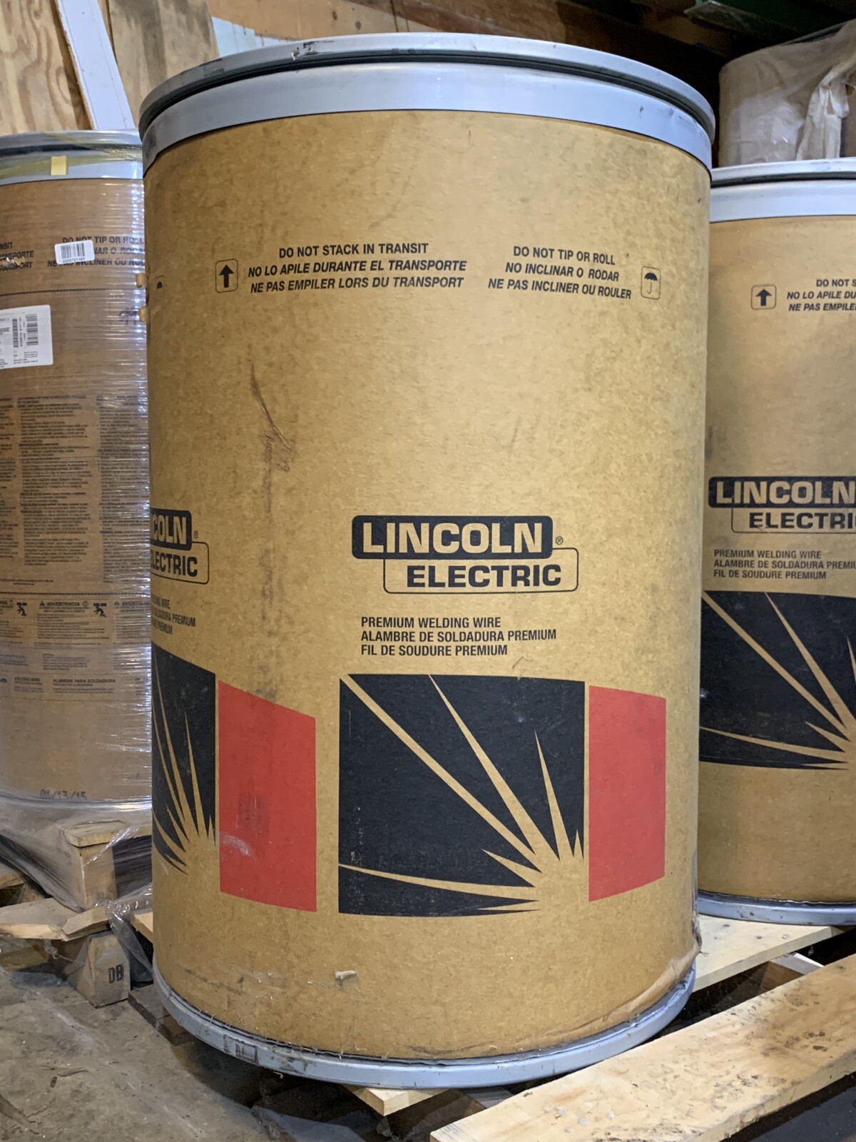 Welding Wire Lincoln Electric 1,000lb Speed Feed Drum .052″ L-61 EDM23346576 New