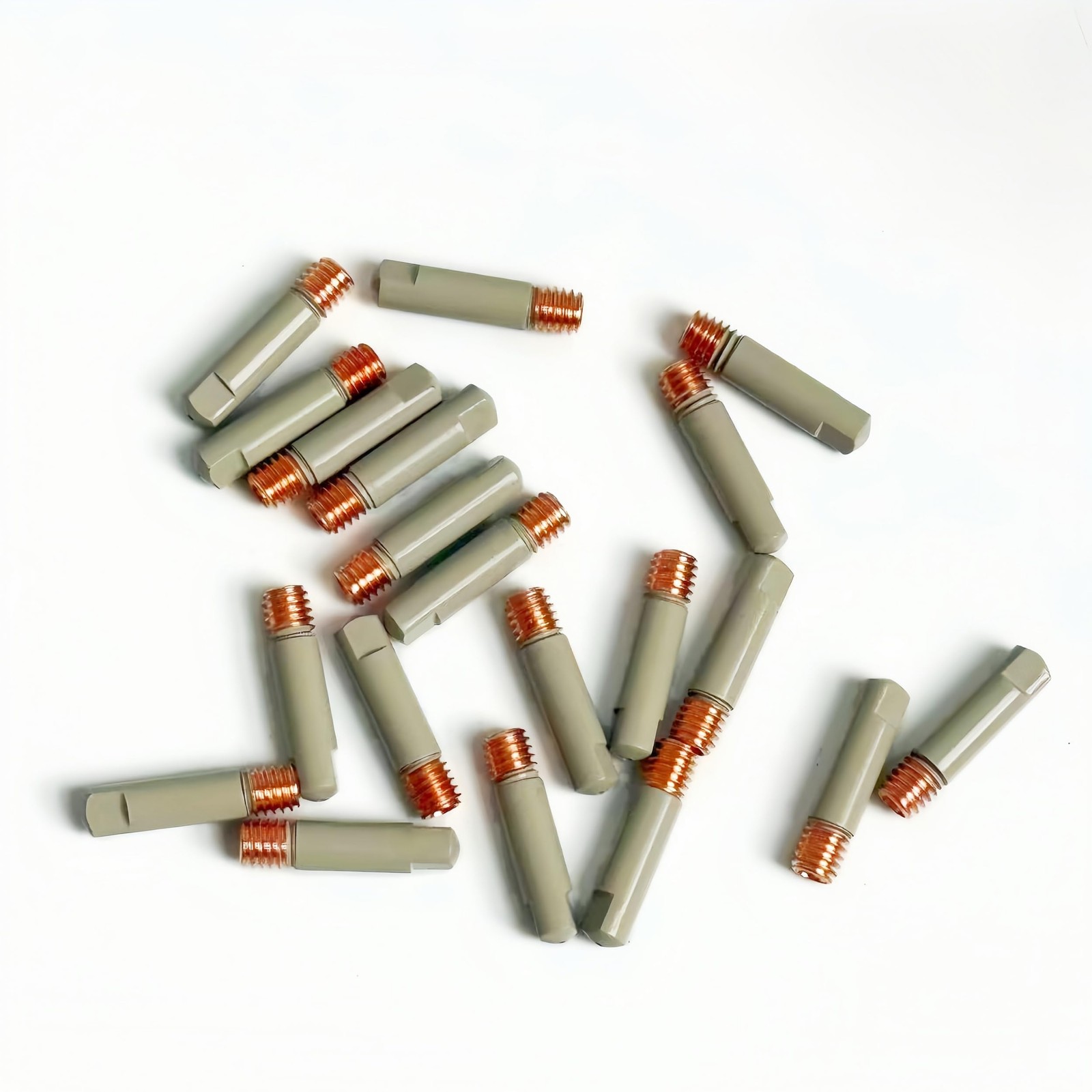 TimelyDu Mig Welder Tips 20-Pack Welding with Non-Stick Coating; .035”…