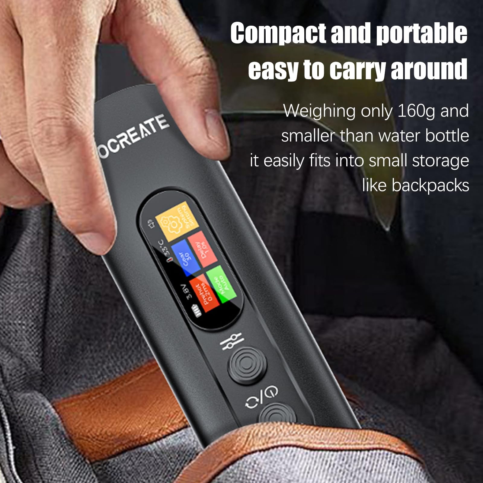 Docreate Battery Spot Welder Handheld Spot Welder 99 Gear Adjustable Portable