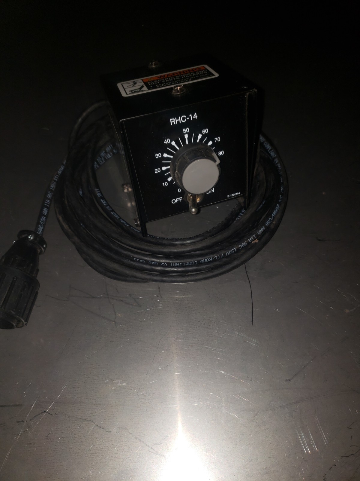 MILLER RHC-14 HAND REMOTE CONTROL AMPERAGE CONTROL New No Box. 25-foot Cable