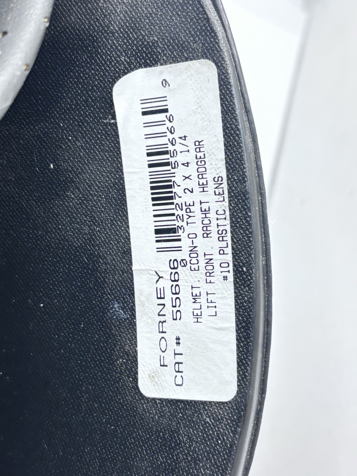 Forney 55666 Weld Helmet Half VW