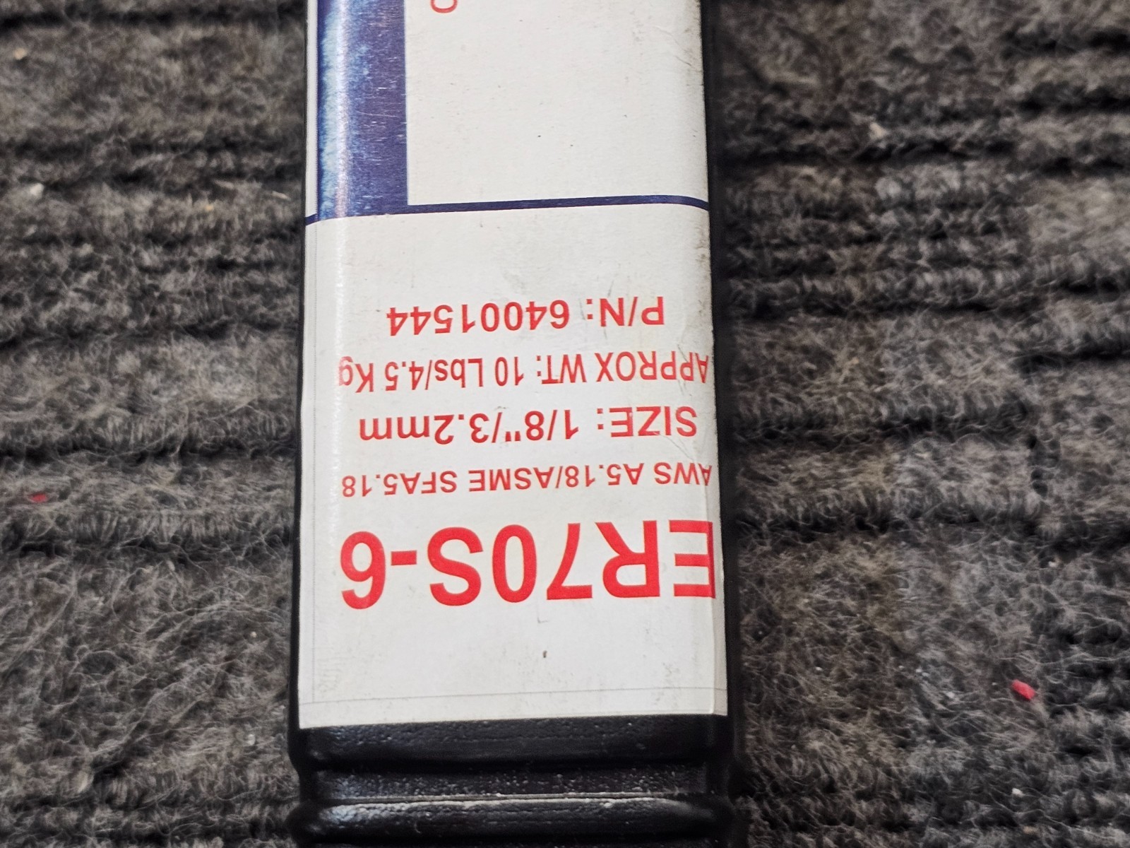 (QTY 3) Radnor 64001544 1/8″ X 36″ ER70S-6 Carbon Steel TIG Rod 10 lb/30Lb Total