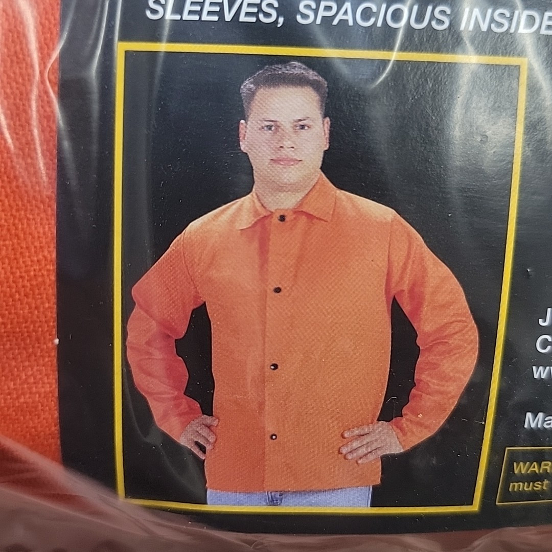 Tillman Lightweight High Vis Orange Flame Retardant Cotton Jacket X Large XL