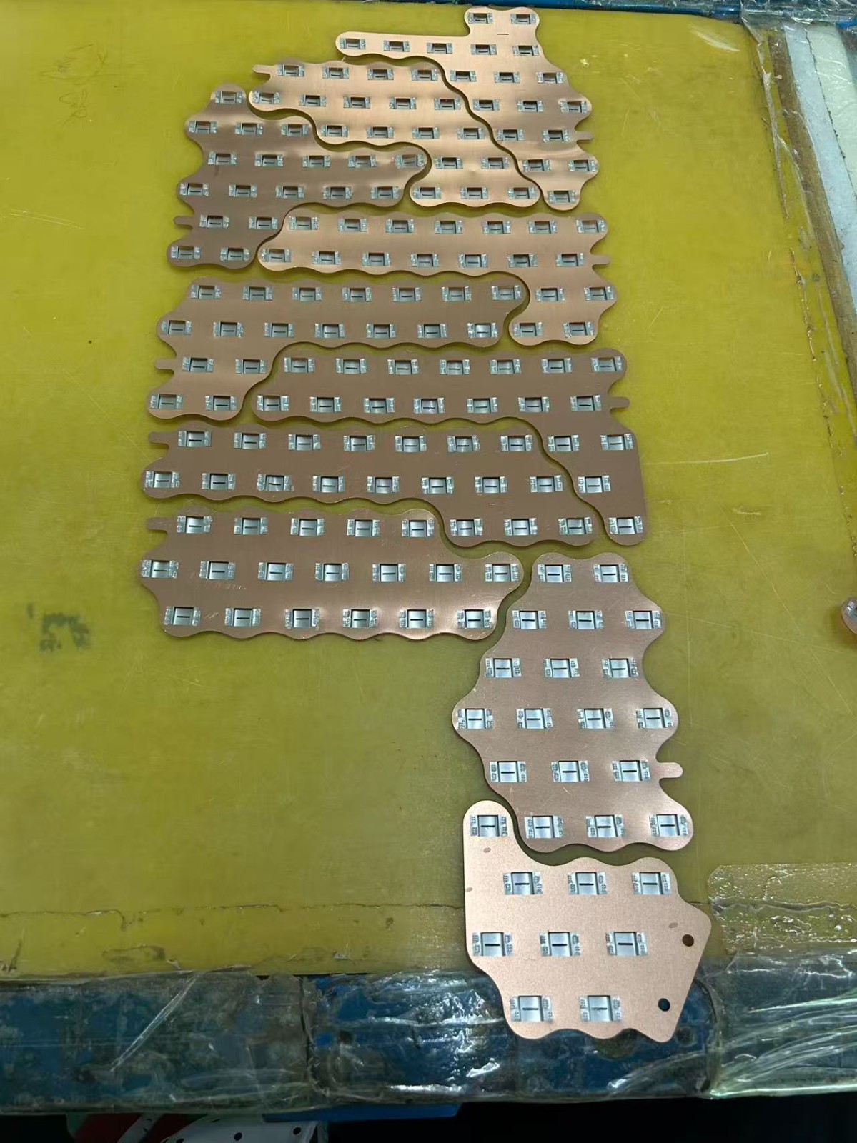 0.3/0.5/1mm 30S9P 21700 Power Battery Pack Copper Nickel Busbar for Connector