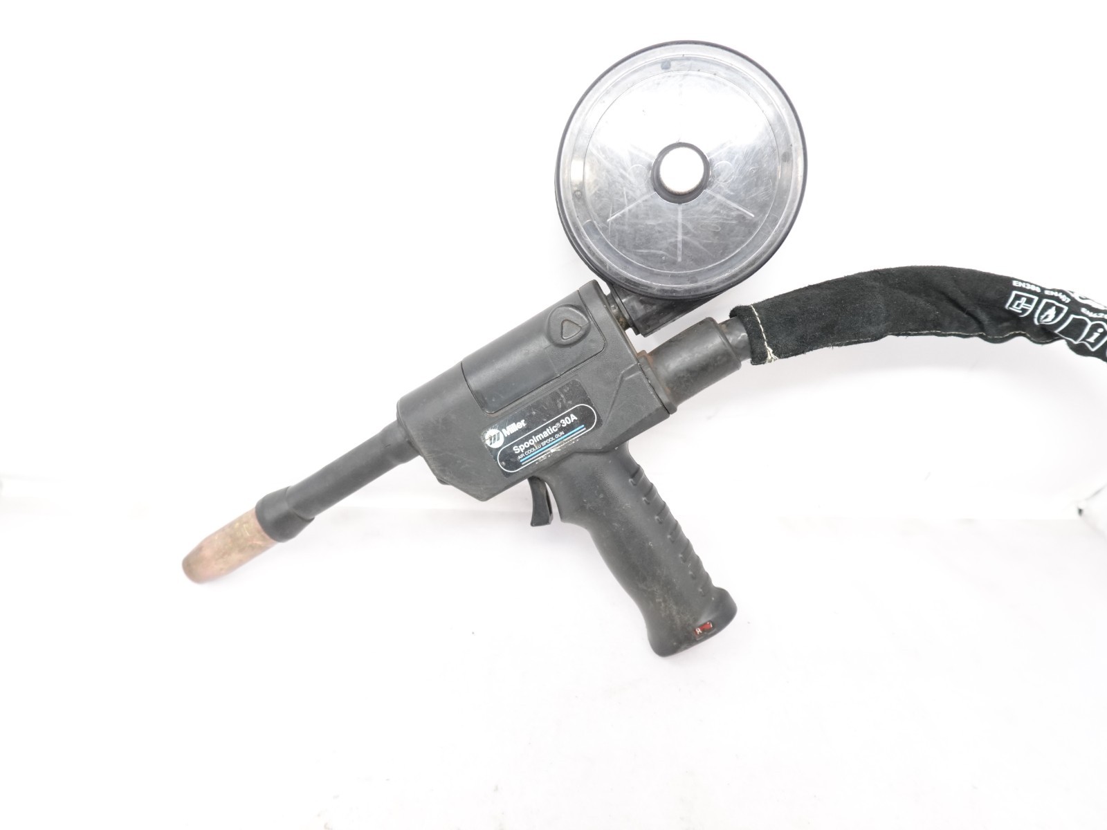 Miller Spoolmatic 30A 30 Ft 200A Aluminum Spool Gun Tested Working 130831 PH0