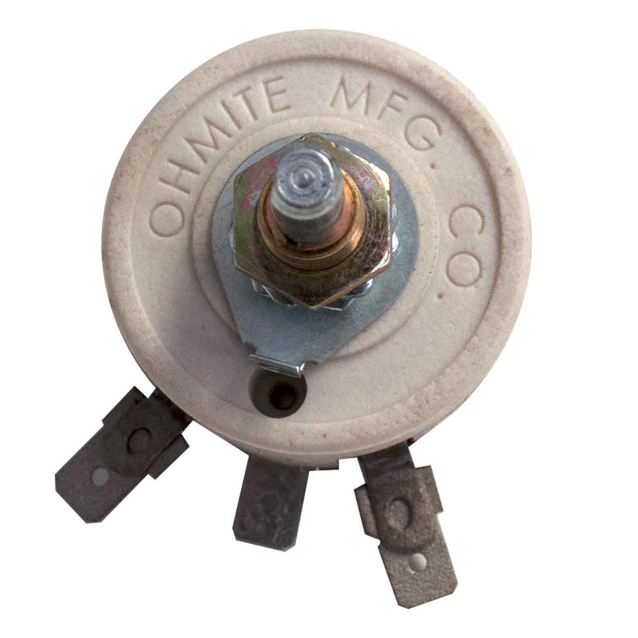 Miller 186207 Rheostat Ww 25. W 16. Ohm Frict Term