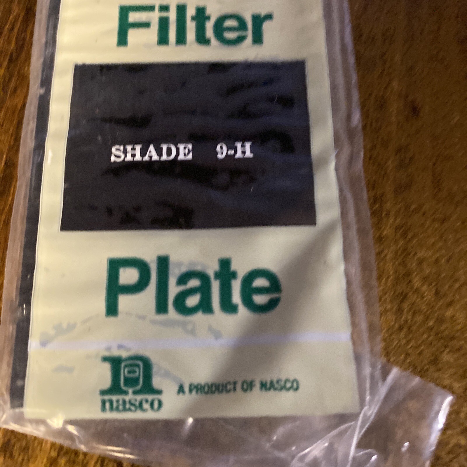 Green Diamond FS-1H filter shade 9-H 1/4 plate welding protectors