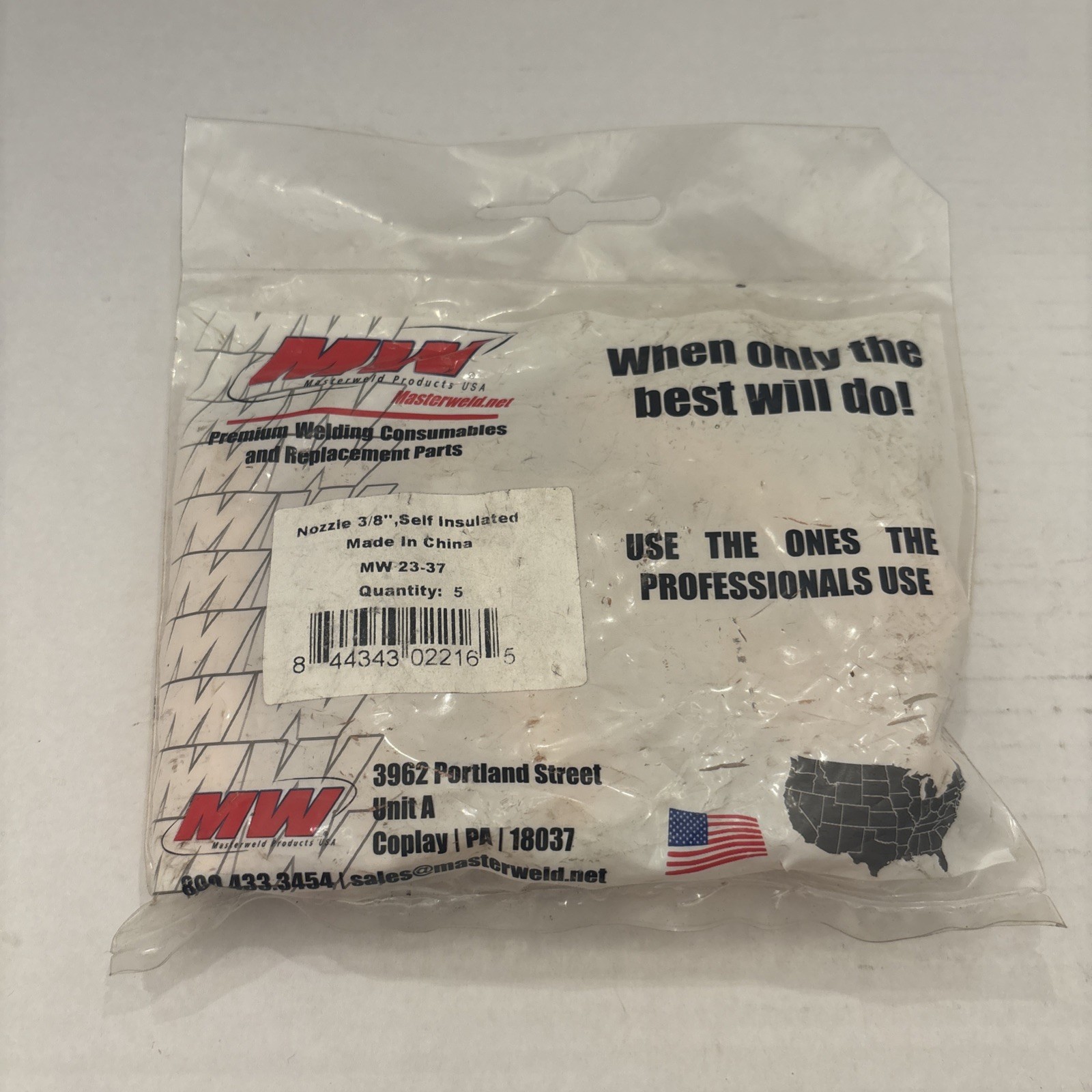 Masterweld Nozzle 3/8” MW23-37
