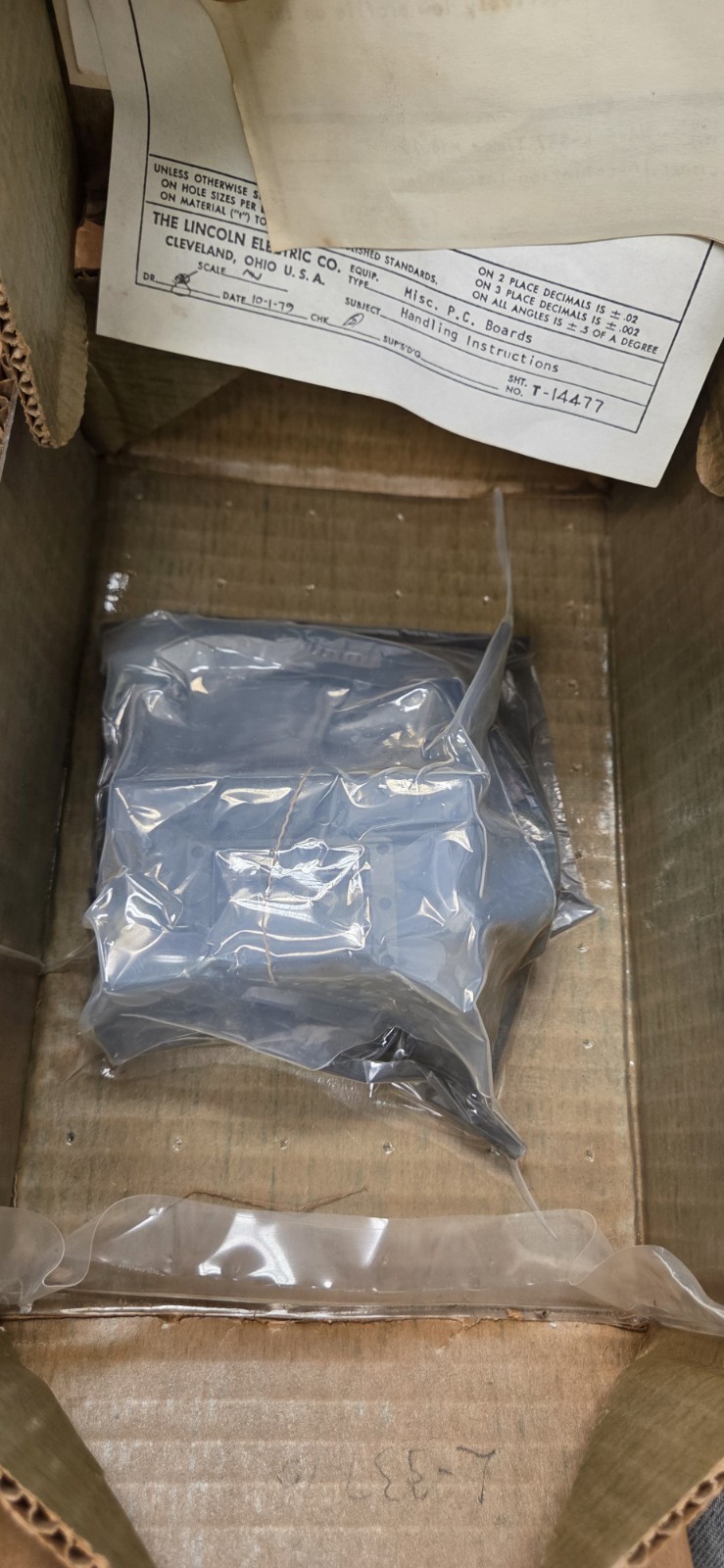 Lincoln Electric K337-10 Weld timer module New Never Used Open Box