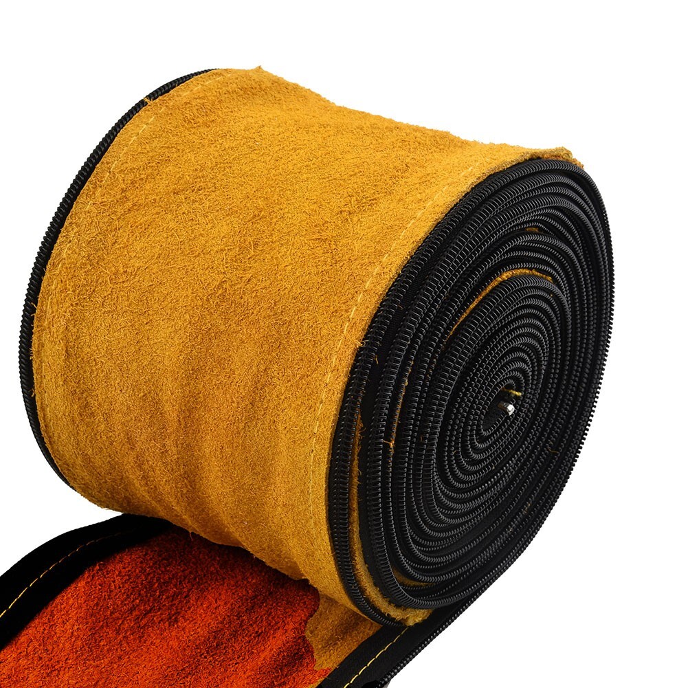 1 ?? for tig for mig Cowhide Leather Welding Torch Cable Hose Cover ?23ft L 4in