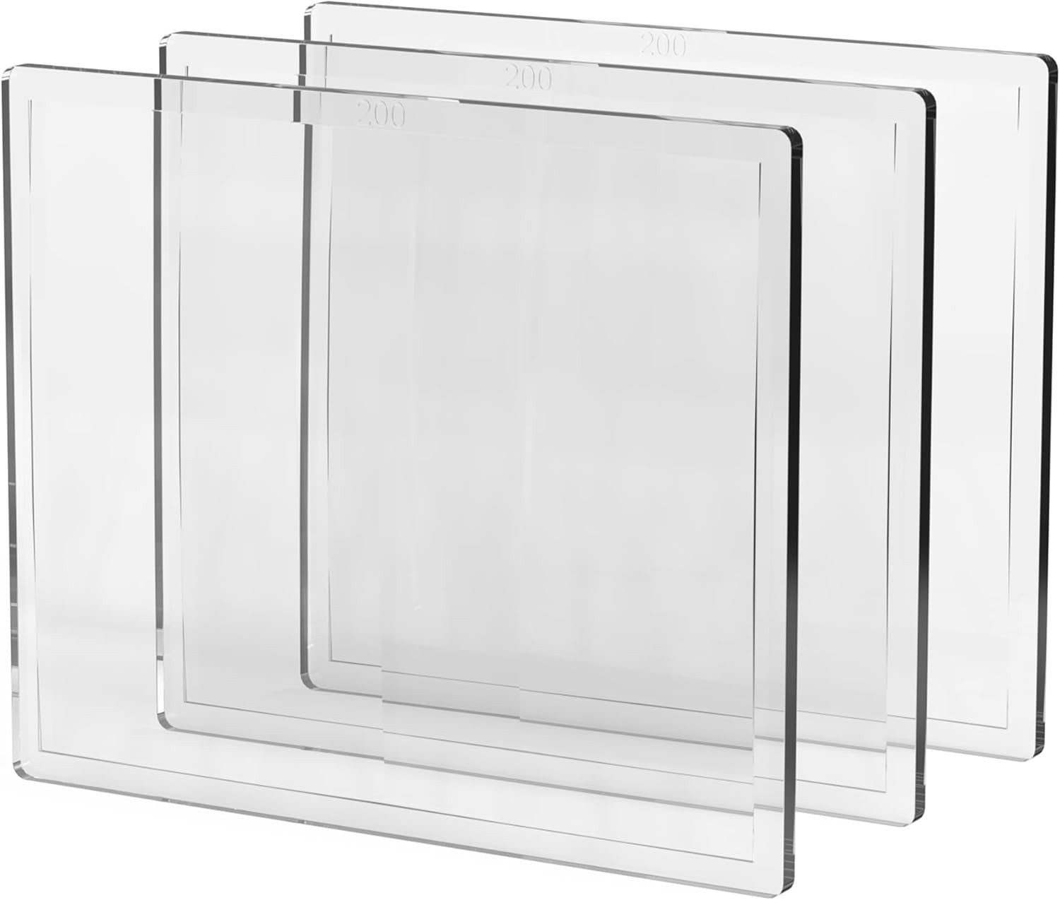 3PCS 3.54″ X 4.25″ Magnification Welding Lens, SONNLER 2.0 Cheater Lens Compatib