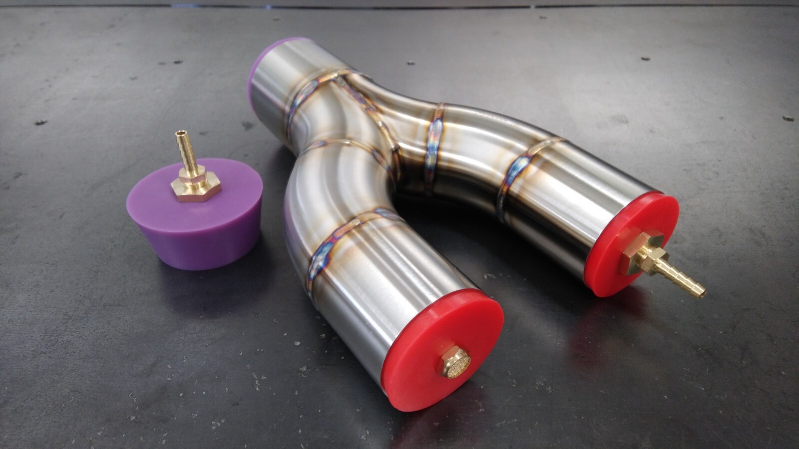 Silicone Purge Plug Kit with Diffusers 2.5 and 3 Inch for Tig Welding Stainless