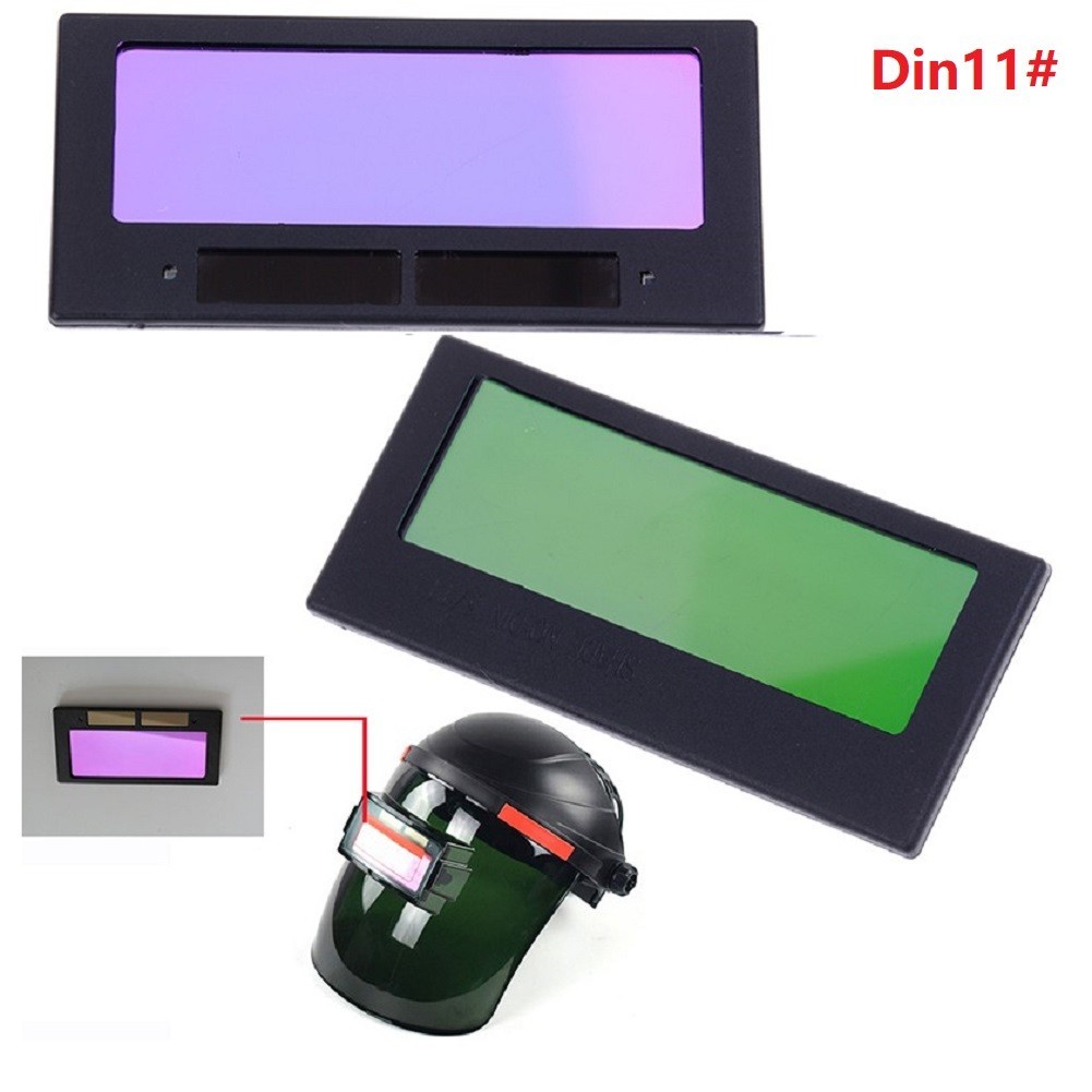 1pc Din4#- Din9# Auto Darkening Welding Flip-helmet Lens Filter Shade Fixed 13