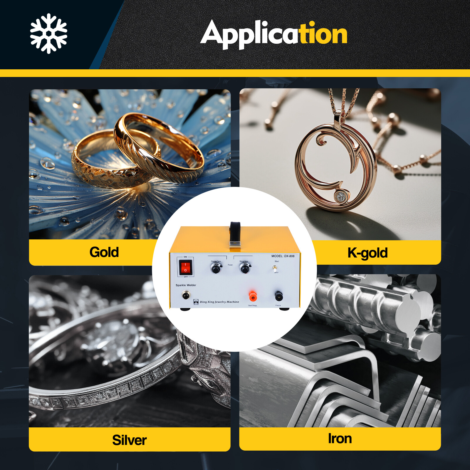 600W Jewelry Spot Welder Laser Welding Machine for Gold Silver Metal 1-80A