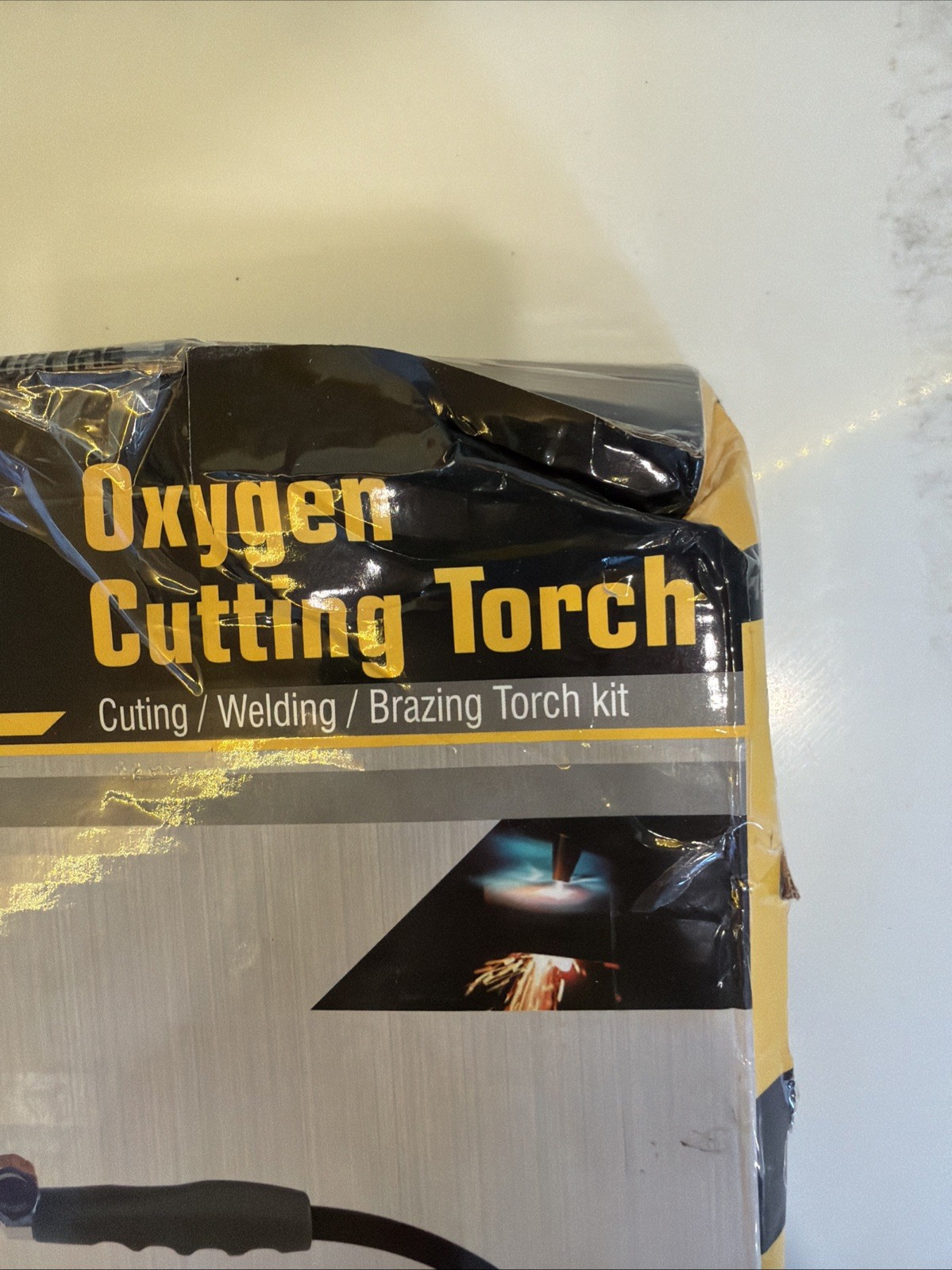 BLUEFIRE Oxypropane Welding Gas Cutting Torch Kit With Flint Lighter And Holder